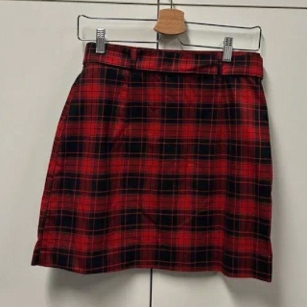 NWOT: H&M Plaid Mini Skirt